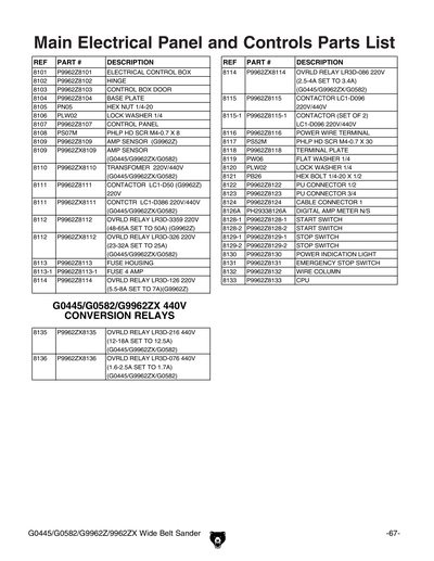 Part Diagram for G9962ZX