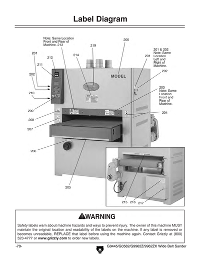 Part Diagram for G9962ZX