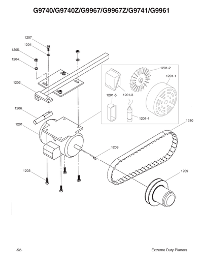Part Diagram for G9967