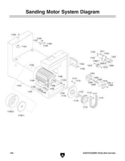 Parts for G9979 43