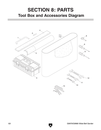 Part Diagram for G9980