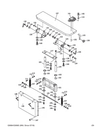 Part Diagram for G9985