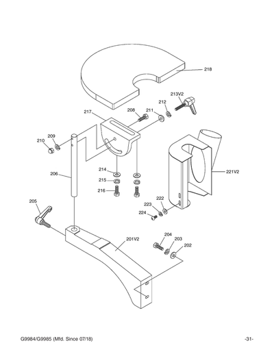 Part Diagram for G9985