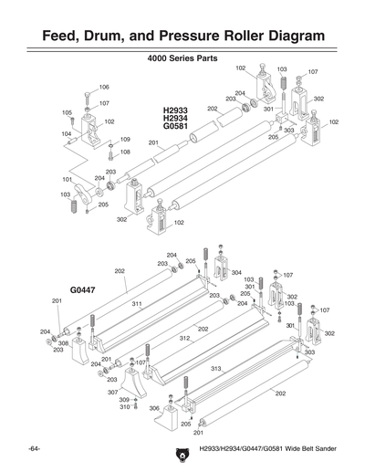 Part Diagram for H2934