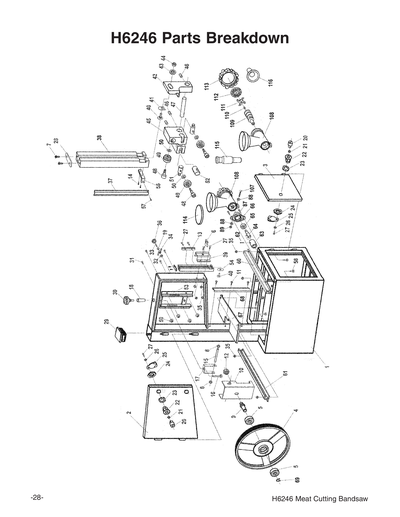 Part Diagram for H6246