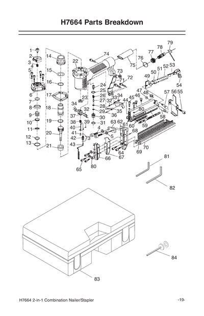 Part Diagram for H7664