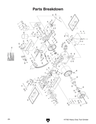 Part Diagram for H7762