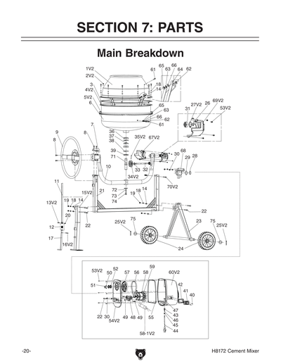 Part Diagram for H8172