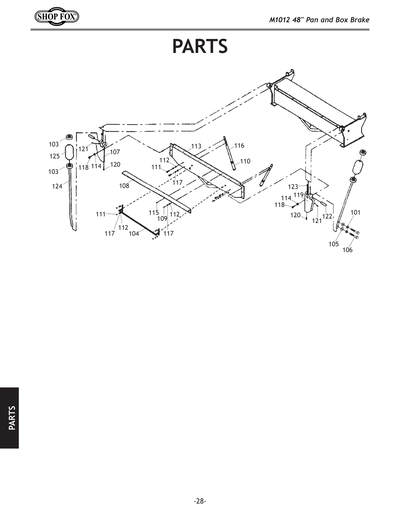Part Diagram for M1012