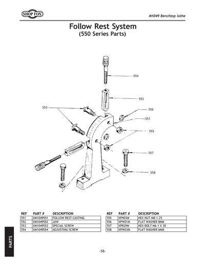 その他 M08 Parts for 9