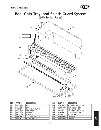 Parts for M1049 9