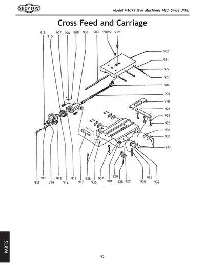 Parts for M1099 10