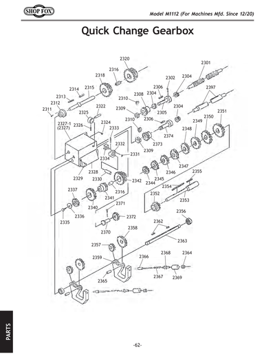 Part Diagram for M1112