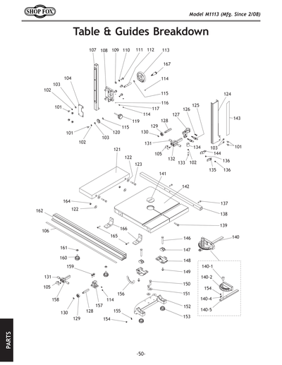 Parts for M1113 18