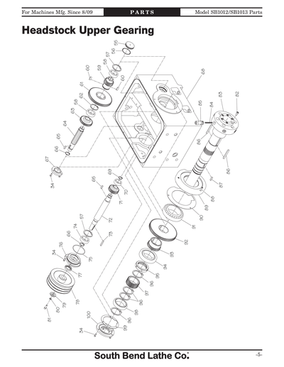 Part Diagram for SB1012