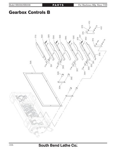 Part Diagram for SB1036