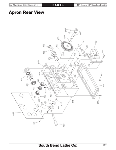 Part Diagram for SB1049