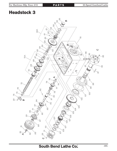 Part Diagram for SB1055F