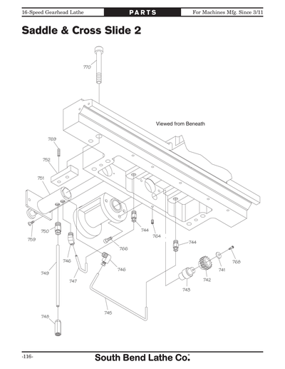 Part Diagram for SB1055F