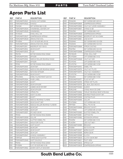 Part Diagram for SB1057F