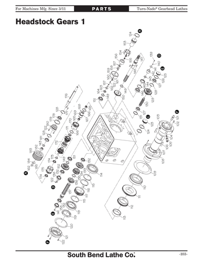 Part Diagram for SB1058F