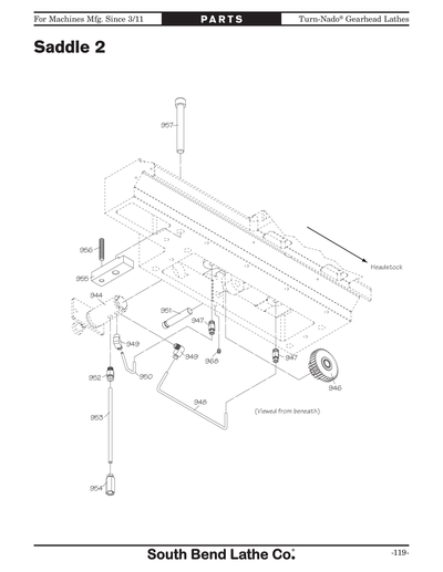 Part Diagram for SB1058F