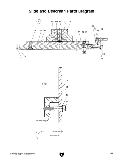 Part Diagram for T10096