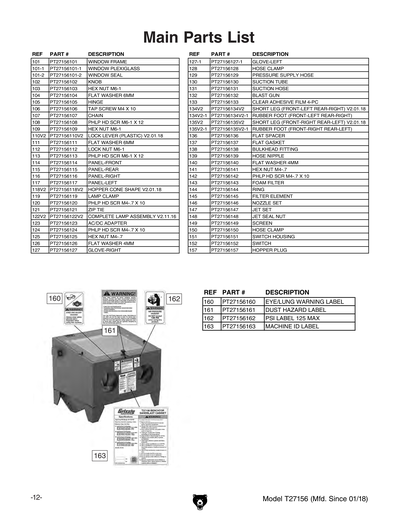 Part Diagram for T27156