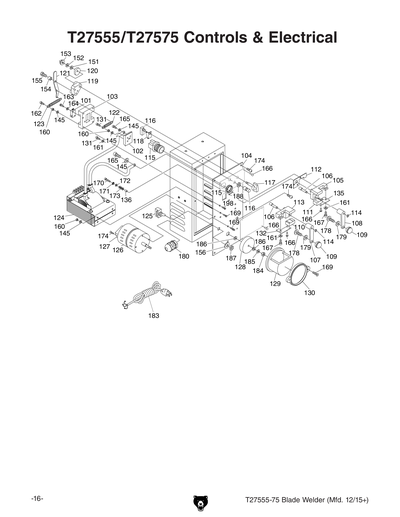 Part Diagram for T27575