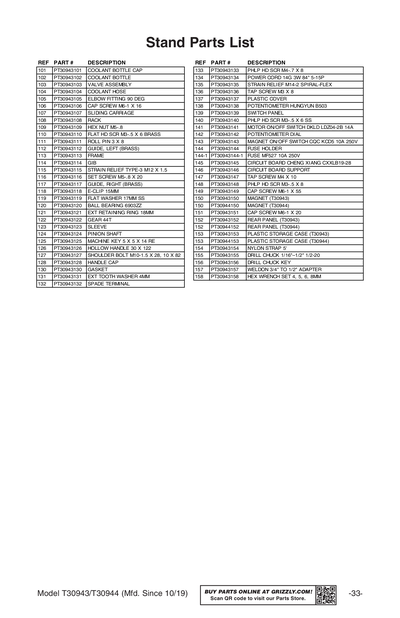 Part Diagram for T30944