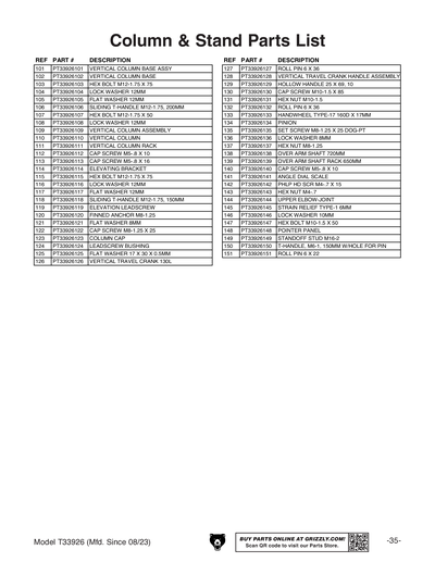 Part Diagram for T33926
