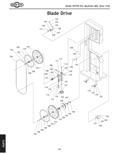 Part Diagram for W1729