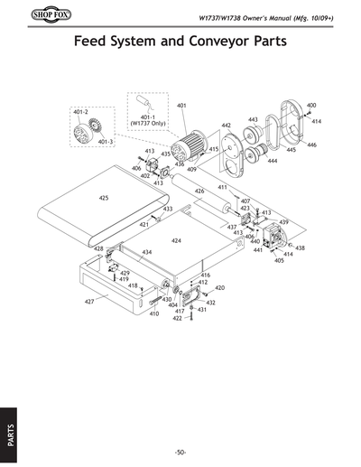 Part Diagram for W1737
