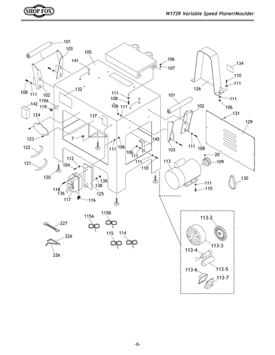 Part Diagram for W1739