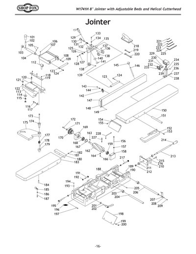 Part Diagram for W1741H