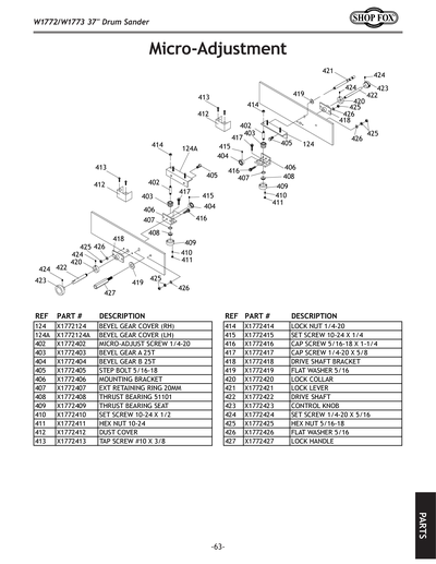 Part Diagram for W1772