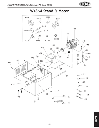 Part Diagram for W1865