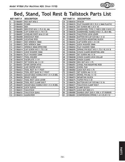 Part Diagram for W1866