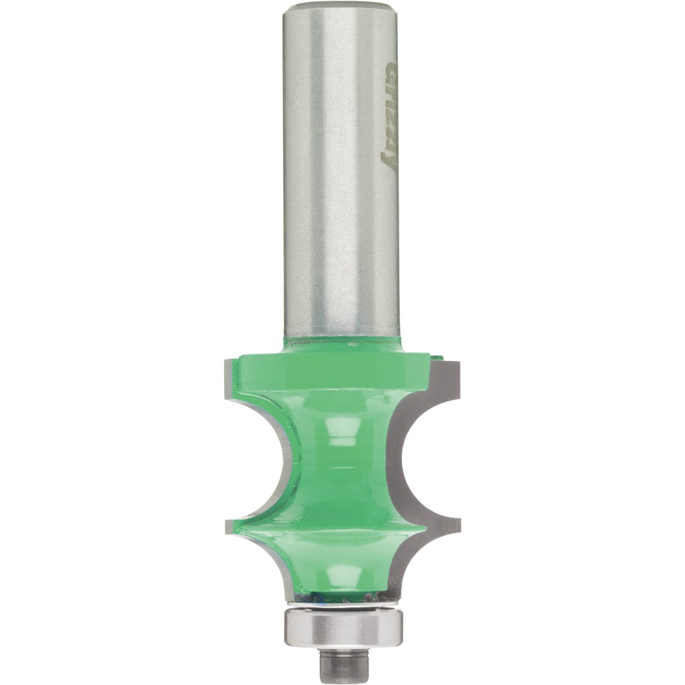 Edge Beading Bit (Style 3), 1/2" Shank, 1" Dia. at
