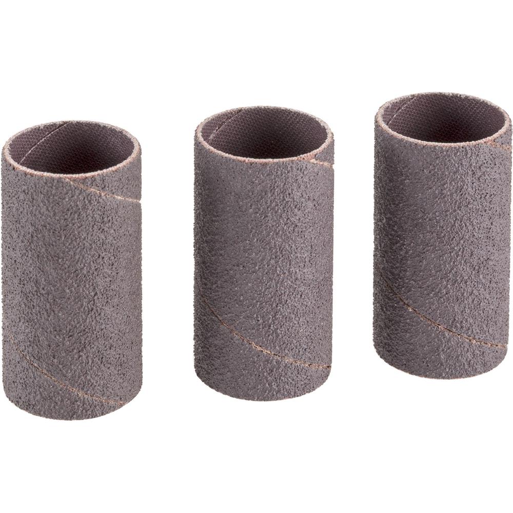 1" Dia. x 2" A/O Hard Sanding Sleeve, 60 Grit, 3 pk. Grizzly Industrial