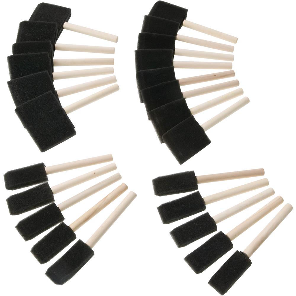 24 pc. Foam Brush Set at
