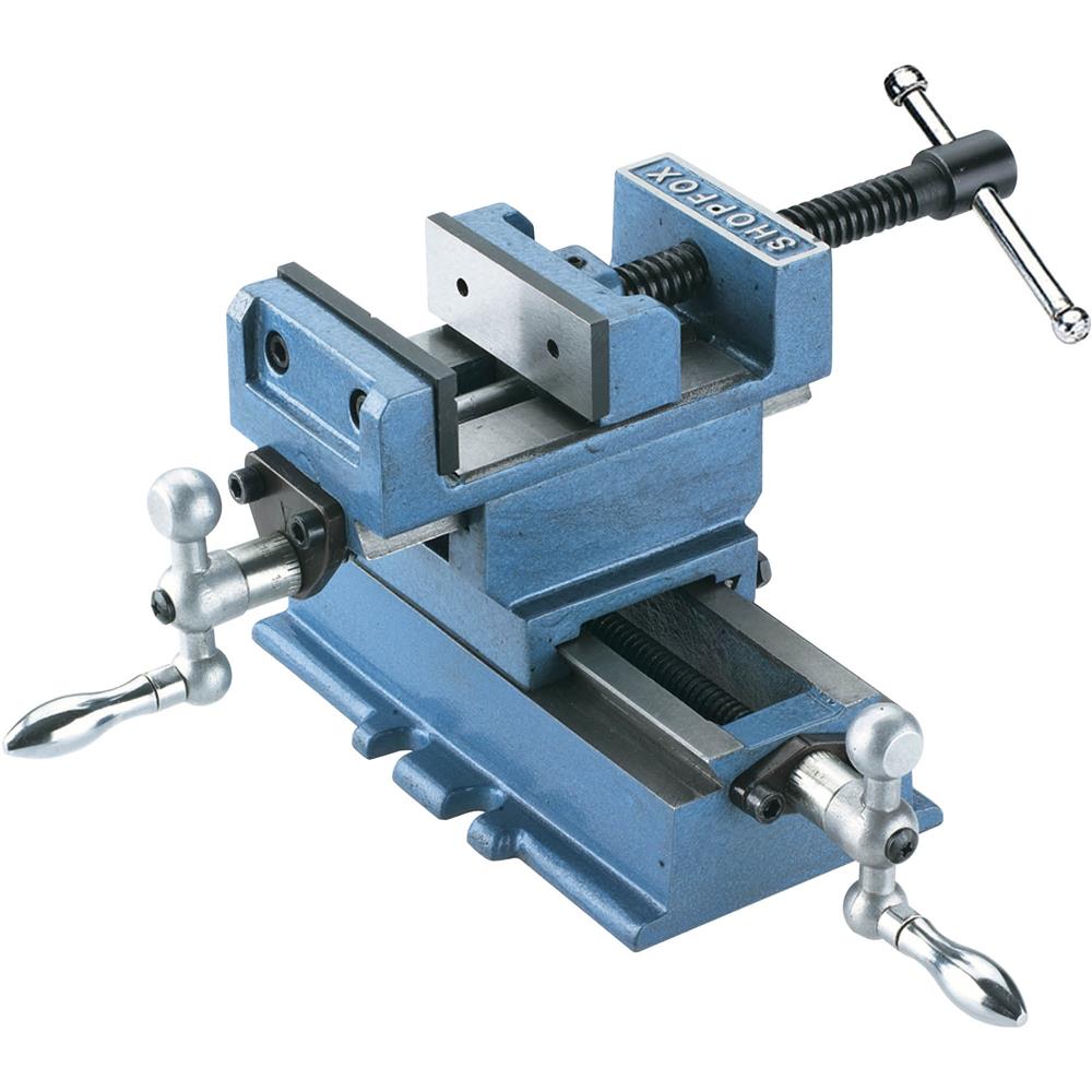 5-Inch Cross Slide Drill Press Vise - X-Y Heavy Duty Milling Machine Vice