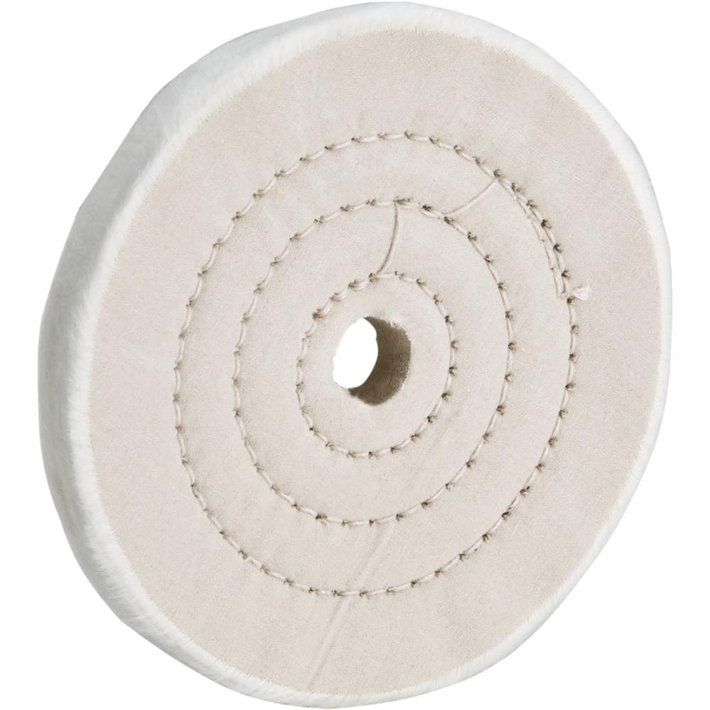 5" x 40 Ply x 5/8" Soft Muslin Buffing Wheel, 5,000 RPM Grizzly