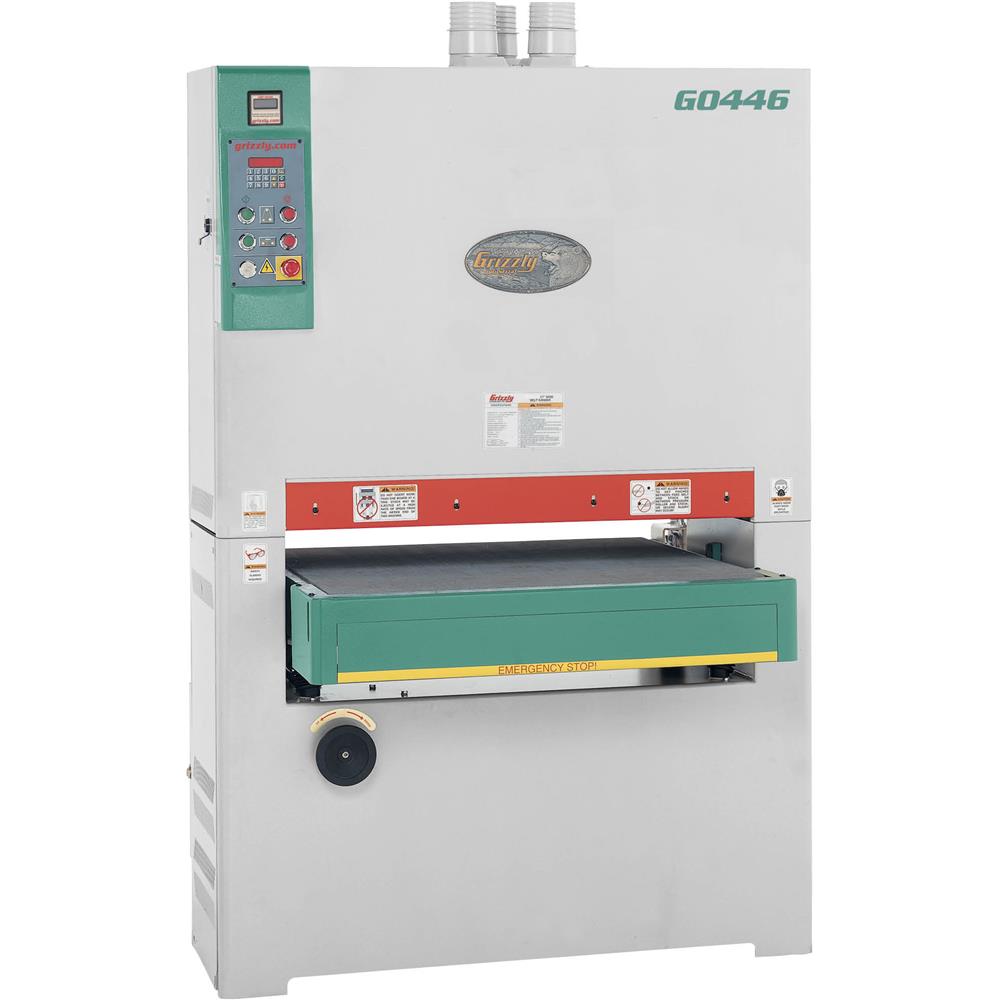 37" 15 HP 3Phase Platen Type WideBelt Sander at