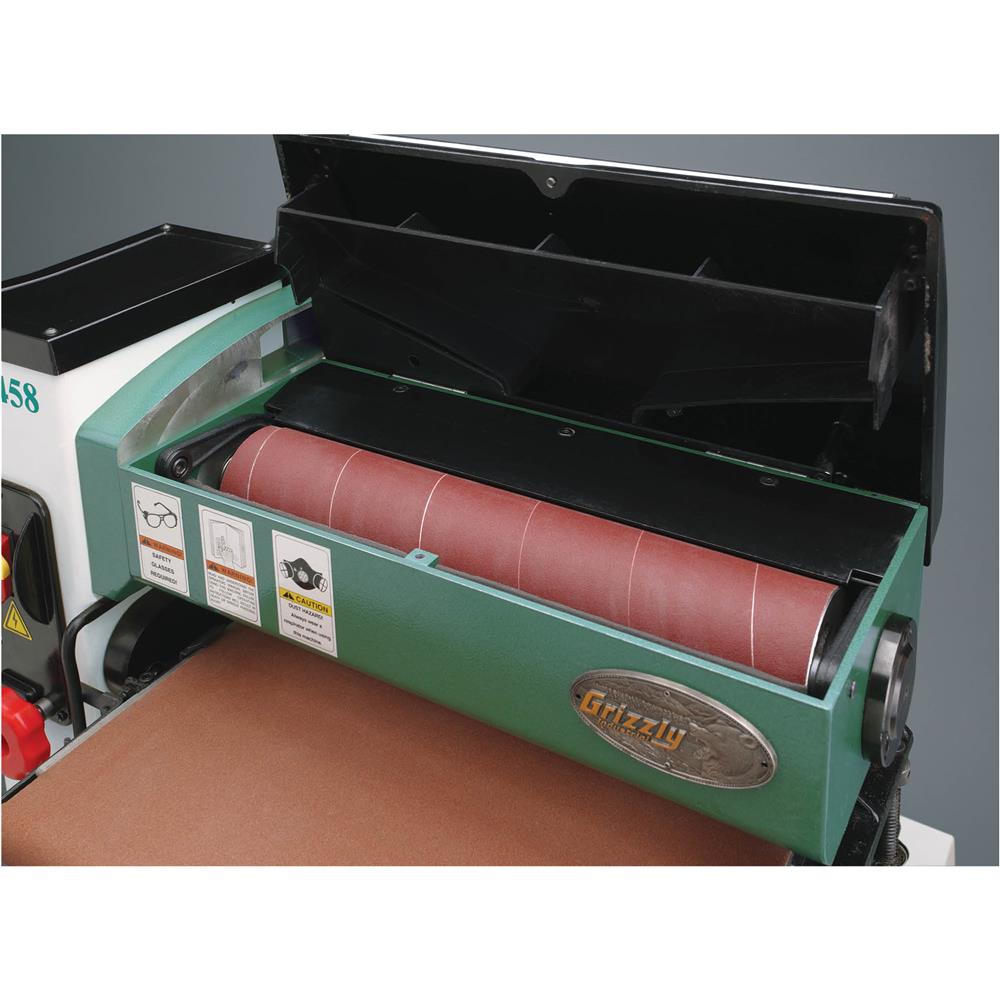 18" 11/2 HP SinglePhase Open End Drum Sander Grizzly Industrial