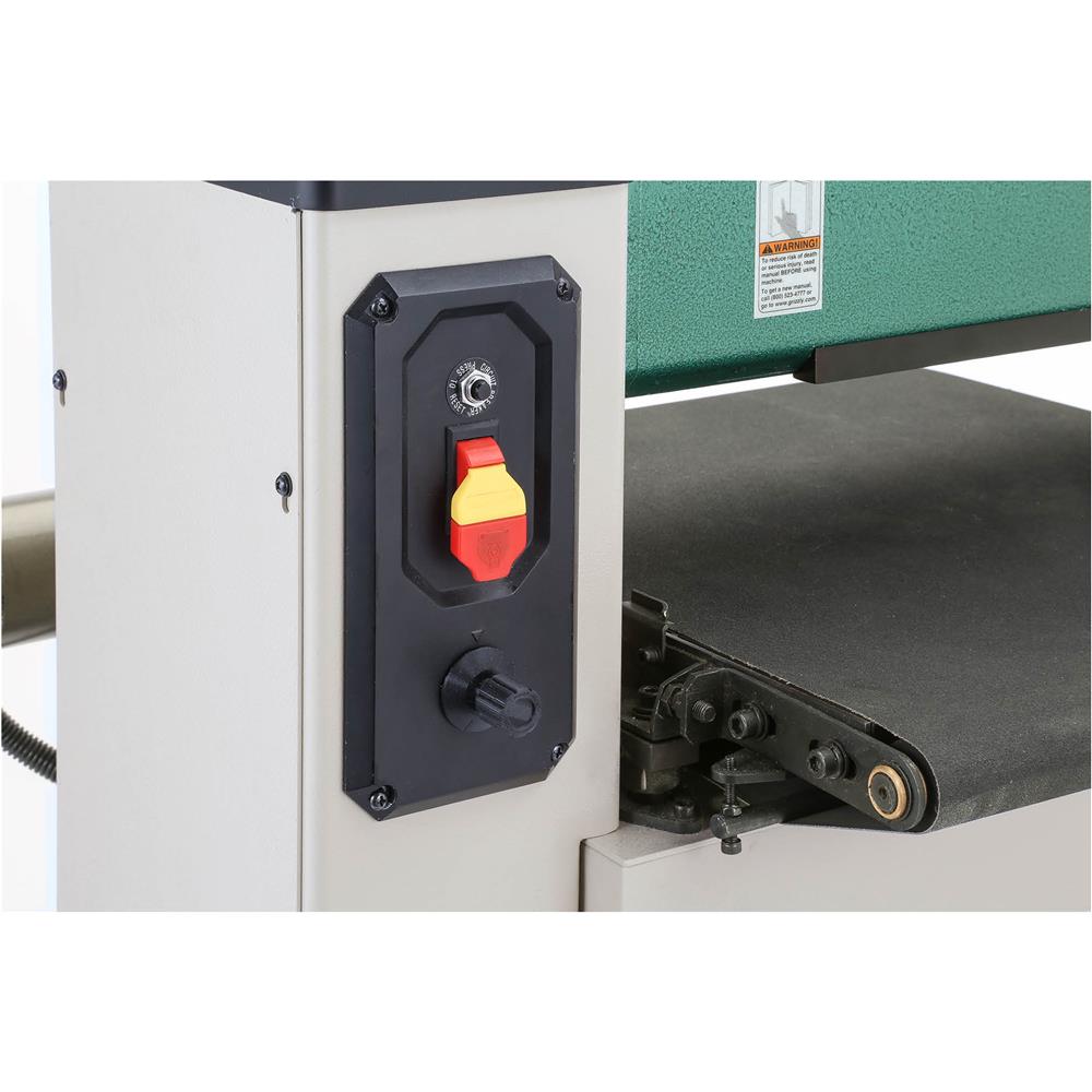 18" 11/2 HP OpenEnd Drum Sander w/ VS Feed at