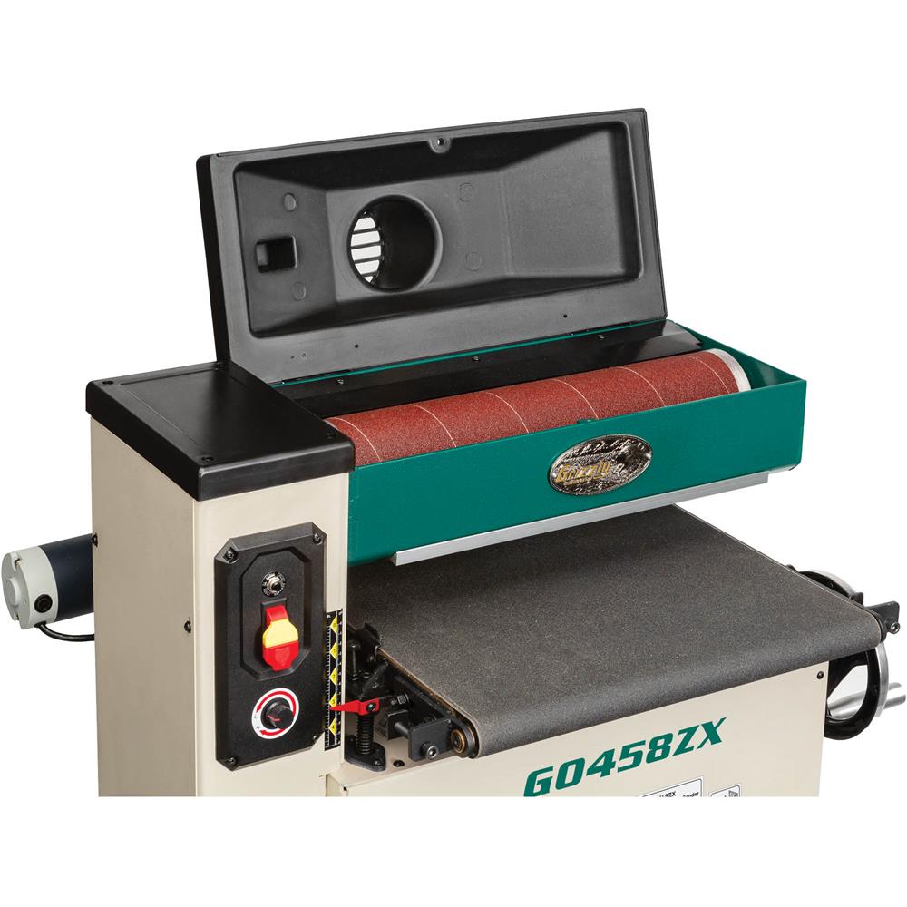 18"/36" 2 HP OpenEnd VariableSpeed Drum Sander Grizzly Industrial