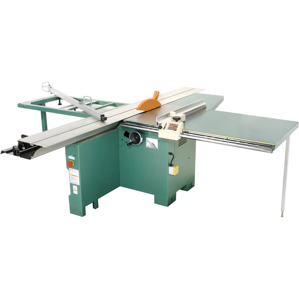 12" Sliding Table Saw5 HP, SinglePhase Grizzly Industrial