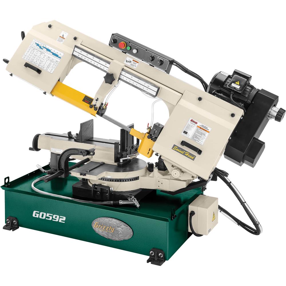 Grizzly G0592 10" x 18" 2 HP Metal-Cutting Bandsaw