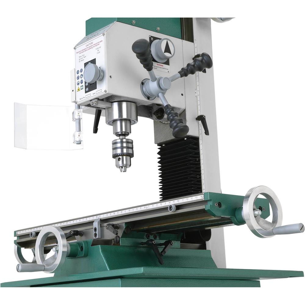 7" x 27" 1 HP Mill/Drill with Stand at